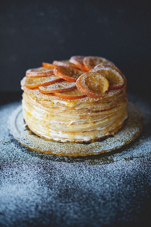 crepe suzette cake