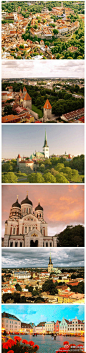 爱沙尼亚首都塔林（Tallinn），旧名日瓦尔（Reval），是爱沙尼亚共和国的首都和主要港口，位于爱沙尼亚北部波罗的海岸边，塔林分为新城和老城，三面环水，风景秀丽。 童话小人国一般的建筑，通透的广场，干净的绿化，很适合休闲养性