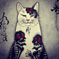 Horitomo Tattooed Cats