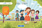 1000 days of miracle [web game] : This is the first Belarusian educational game for young moms about feeding and breeding the child «1000 days of miracle». For this Nestle project I created a graphic pack including a collection of characters and locations