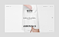 ØHLIN - B  : Web Design for a fashion brand.