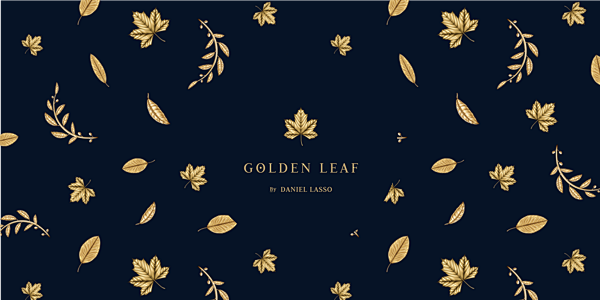 Golden Leaf品牌logo设计欣...