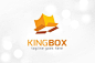 King Box Logo Template by gunaonedesign on Creative Market