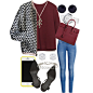A fashion look from September 2014 featuring Zara tops, Étoile Isabel Marant jackets and H&M jeans. Browse and shop related looks.