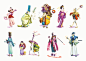 TOKAIDO characters by naiiade on deviantART