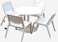 卡通白色家具座椅凳子免抠素材 平面电商 创意素材 png素材