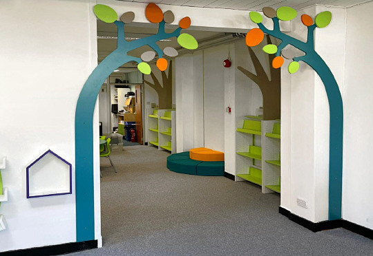 Tree Library Entranc...