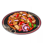 Flash-Fried Filet : Flash-Fried Filet is a special food item that the player has a chance to obtain by cooking Stir-Fried Filet with Beidou. The recipe for Stir-Fried Filet is obtainable somewhere in Mingyun Village. Flash-Fried Filet revives a character 