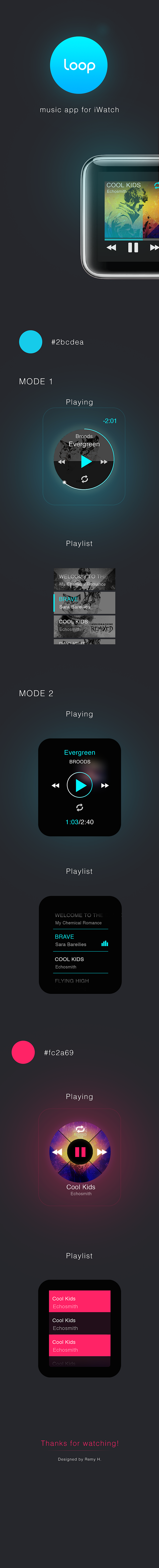 music app for iwatch...