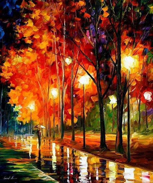 leonid afremov 油画系列_...