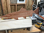 Redwood Salmon/ Sockeye cut out and personalized to order sign : Beautiful redwood carved name plate made to order. I only use top grade redwood and will carve you name of choice into the main body of the salmon. Perfect for the cabin or any other place t