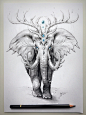 Elephant Soul by JoJoesArt