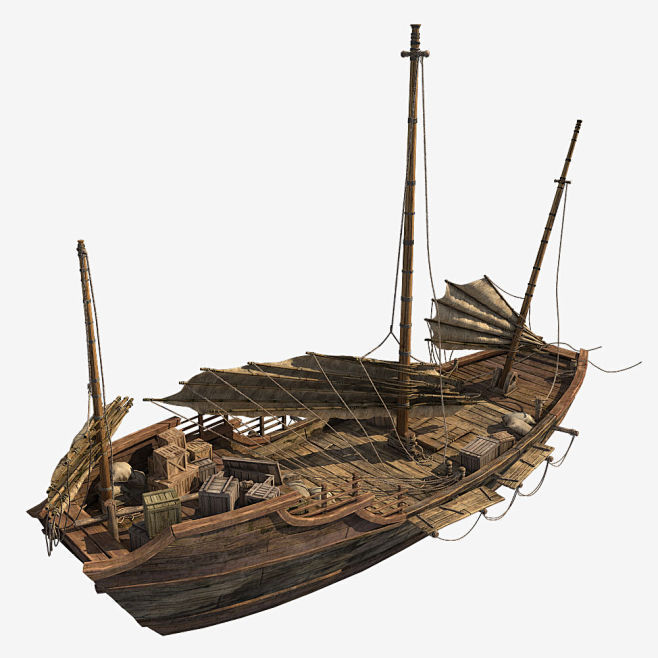 Chinese Boat | 3D mo...