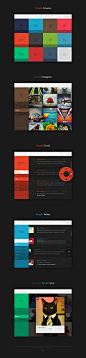 Simple_browser_concept http://designart.zcool.com.cn/ #扁平化##color#