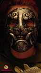Silver antique mask by ~missmonster on deviantART 面具