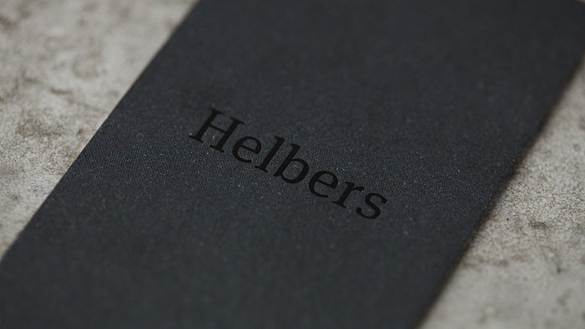 Helbers高端男装品牌形象设计