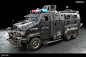 police  truck for Doomsday: Last Survivors
