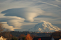 Lenticular Clouds in Washington