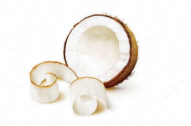 椰子高清素材 椰子素材 椰片 食品 元素...