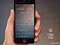 Iphone Calender free psd日历APP UI设计 - 图翼网(TUYIYI.COM) - 优秀APP设计师联盟