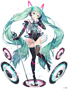 忘雪轻意采集到初音