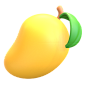 芒果 3D 插图