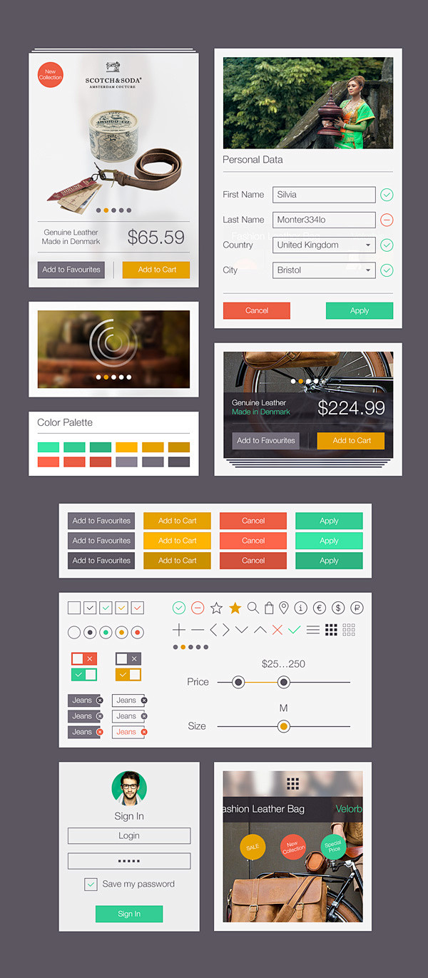 Online Store UI Kit ...