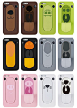 日本正品OZAKI 支架iPhone5手机壳 苹果4S保护套 卡通动物 大舌头-淘宝网