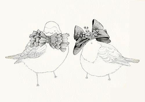 鸟插画
Bird illustratio...