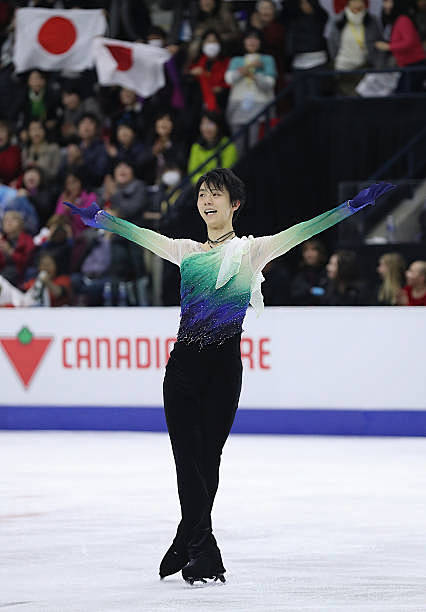 Yuzuru Hanyu of Japa...