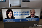 D175：阿根廷大选刚刚结束，竞选的广告到处可见。Cristina 在阿根廷本土声望非常高，结果也成功连任总统。