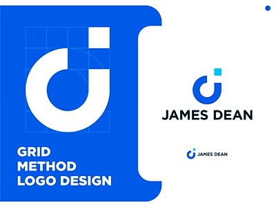 JD Logo - 网格系统标志设计品牌...