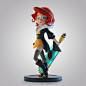 Red and Transistor figure : We developed this amazing figure for our friends at WeLoveFine