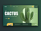 Cacti & Succulents Store Web site Concept : View on Dribbble