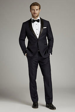 Saunders Navy Tuxedo...