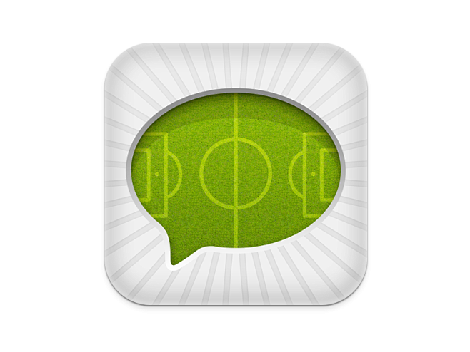 Soccer app icon