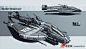 Karanakd的机械飞船原画设定系列作品