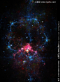 行星星云星系星团星空夜空宇宙抽象色彩太空抽象画油彩水彩恒星星星繁星