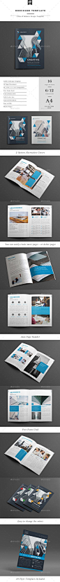 Multipurpose Brochure Adobe Indesign Template #design Download: http://graphicriver.net/item/brochure-template/12775521?ref=ksioks: 