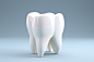 洁白健康人体医疗牙医口腔牙齿模型