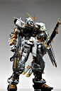 GUNDAM GUY: PG 1/60 MBF-P02 Gundam Astray [Gold Frame] - Customized Build