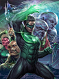 Green Lantern by Stanley Lau