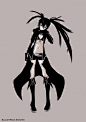 +Black Rock Shooter+ BRS by ikarisu