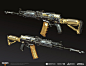 Call of Duty Black Ops 4 Weapon Concept Vendetta Sniper Rifle, Rick Zeng : Concept for COD: Black Ops 4 DLC, everything is fairly grounded and simple and clean compare to other Black Ops4 weapons. Modeled in Maya after the sketch phase, then did a quick p