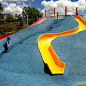 Grande Park, Springfield Lakes, playgrounds, playground, slides: 