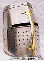 经典：欧洲中世纪骑士头盔大全(图)