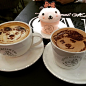 韩国Teenie Weenie主题咖啡馆，推出甜品系列。好可爱~~~