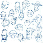 soonsang drawing _02, SoonSang Hong : soonsang works.

free drawing 
face thumbnail sketch