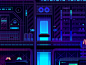 Mirage_series_22 travel cyber adventure game eexploration syfy architecture blade runner cyberpunk logo vector retro futur neon illustration