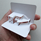 3D Business Cards for Architects